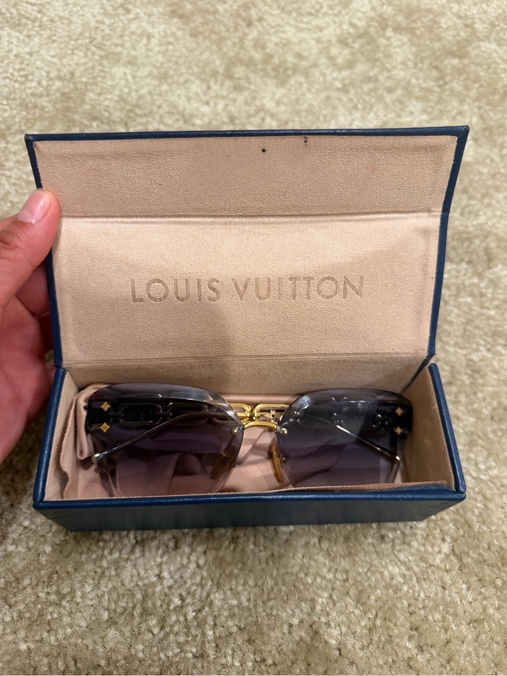 Louis Vuitton jewel cat eye sunglasses